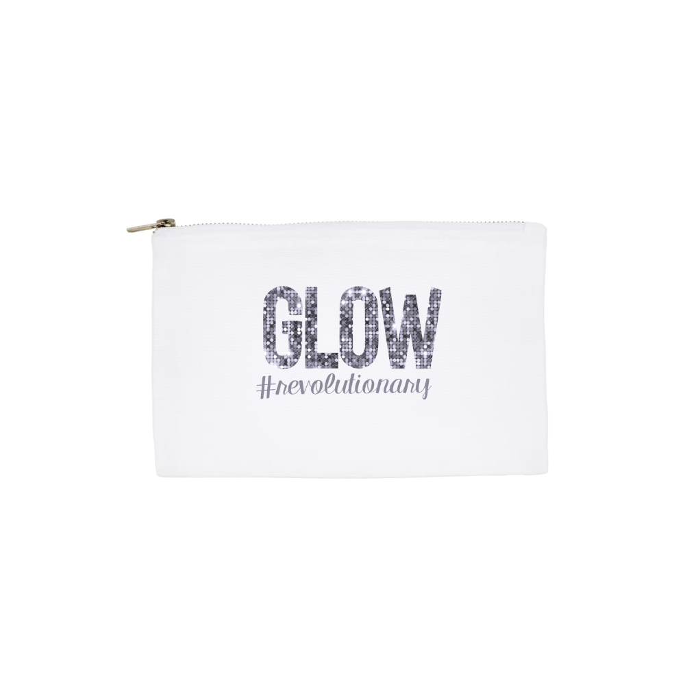 GLOW pencil bag w/zip