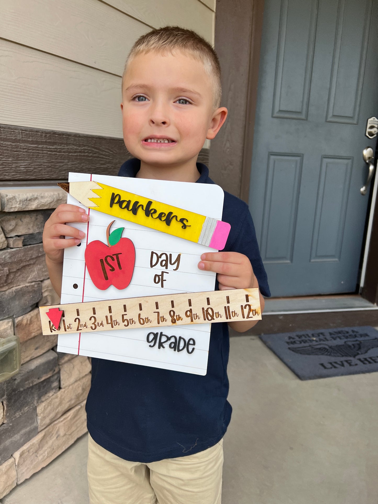 1st/last/100th day of school sign