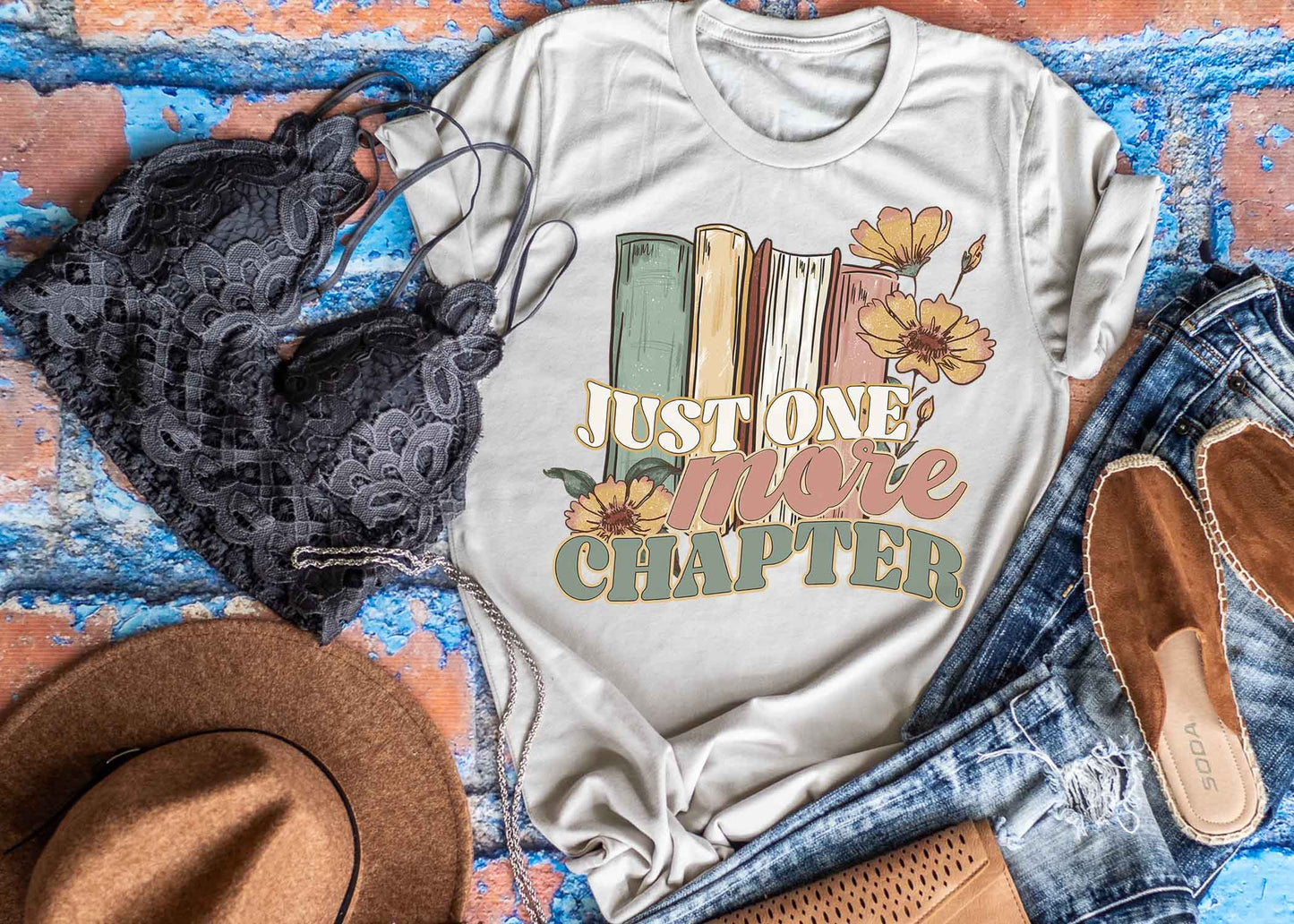 Just one more chapter-Full color tee