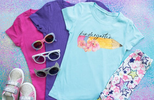 Girls Kindergarten kids shirt