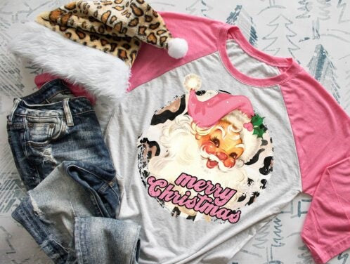 Merry and Bright short sleeve Christmas tee