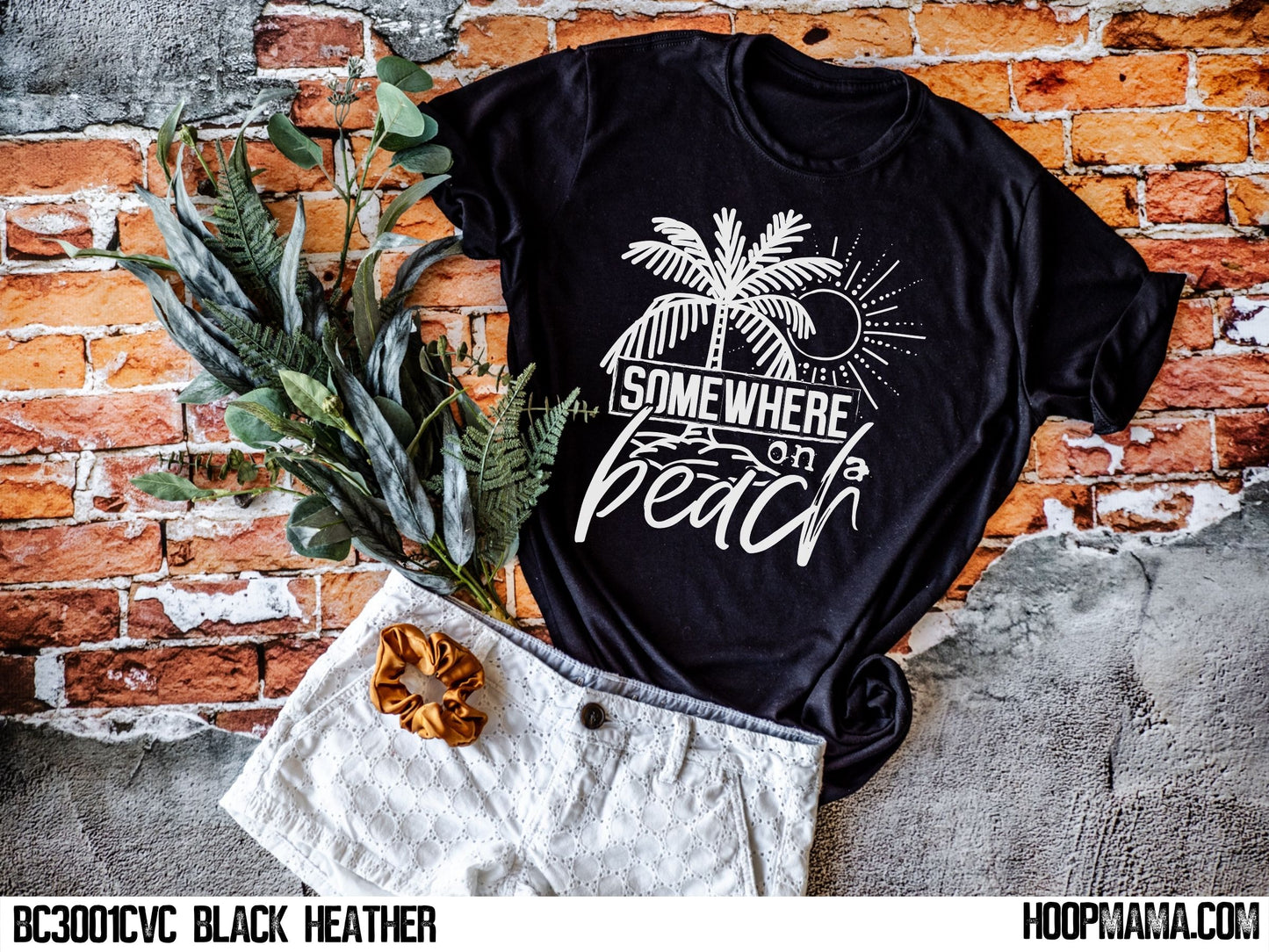 Resting beach face short sleeve tee
