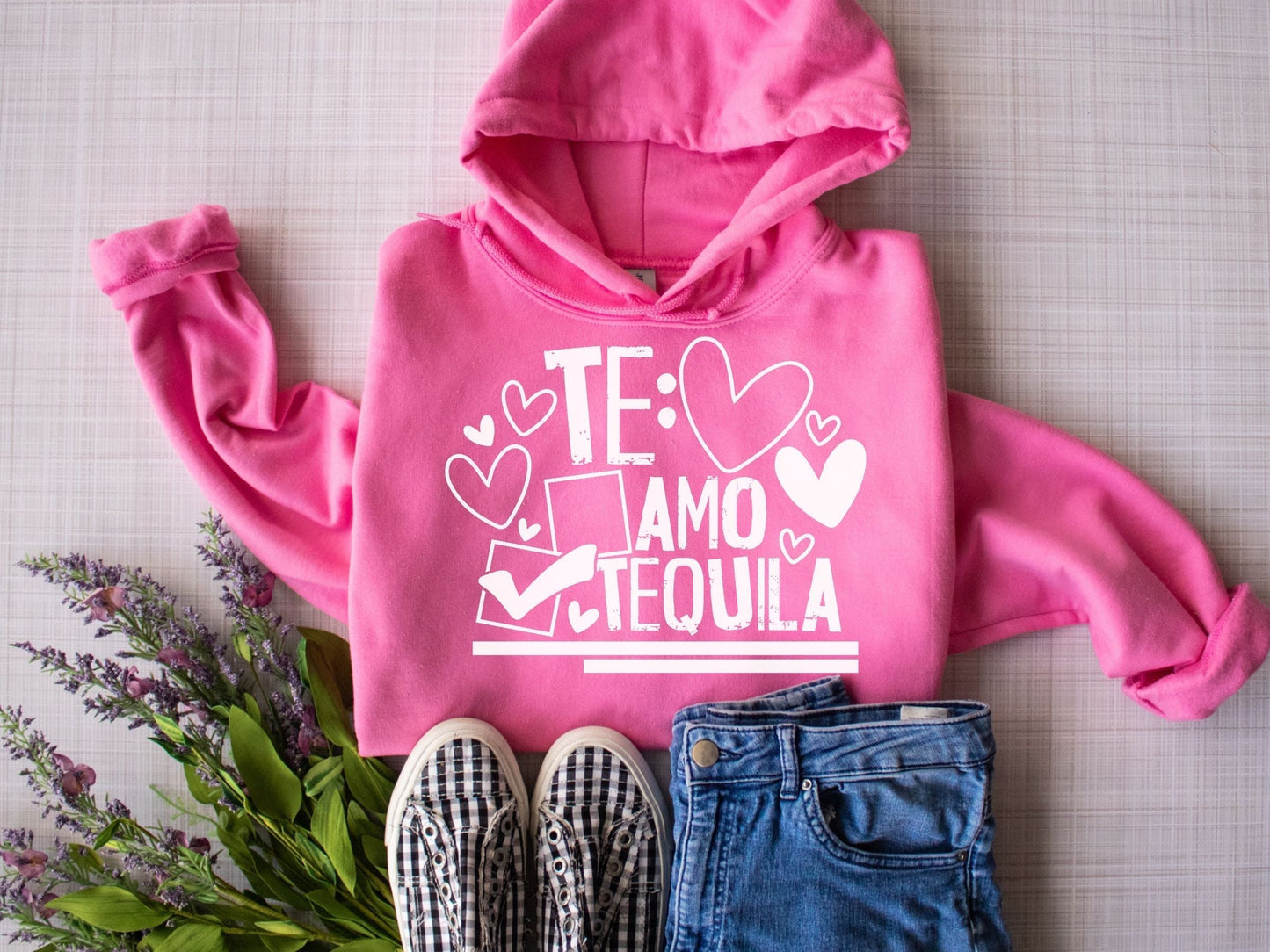 Te amo tequila Hoodie