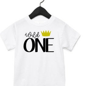 Wild one shirt, First birthday shirt, boys birthday shirt, birthday tshirt, wild things, boys tee, cake smash shirt, matching family shirts