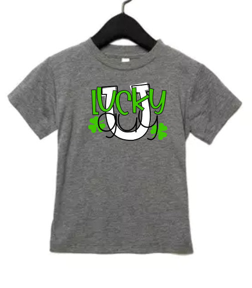 st patricks day shirt, kids green shirt, lucky guy, lucky shirt, clover shirt, Shamrock, pinch proof, st pattys day, toddler tee,horseshoe