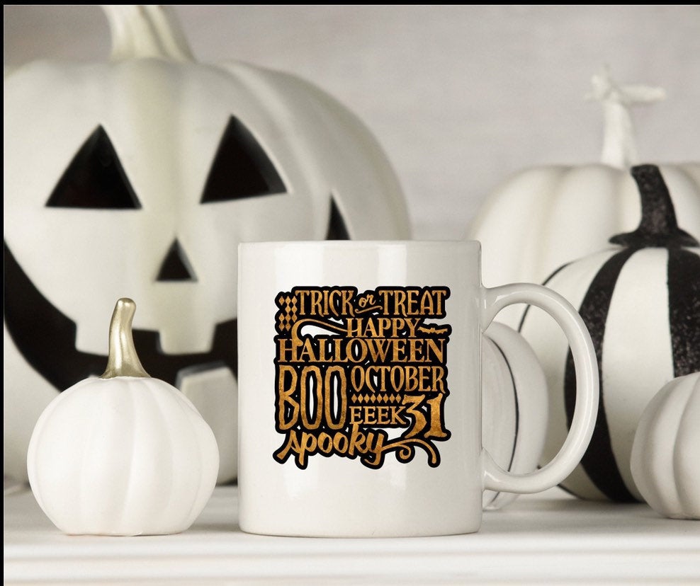 Halloween coffee mug