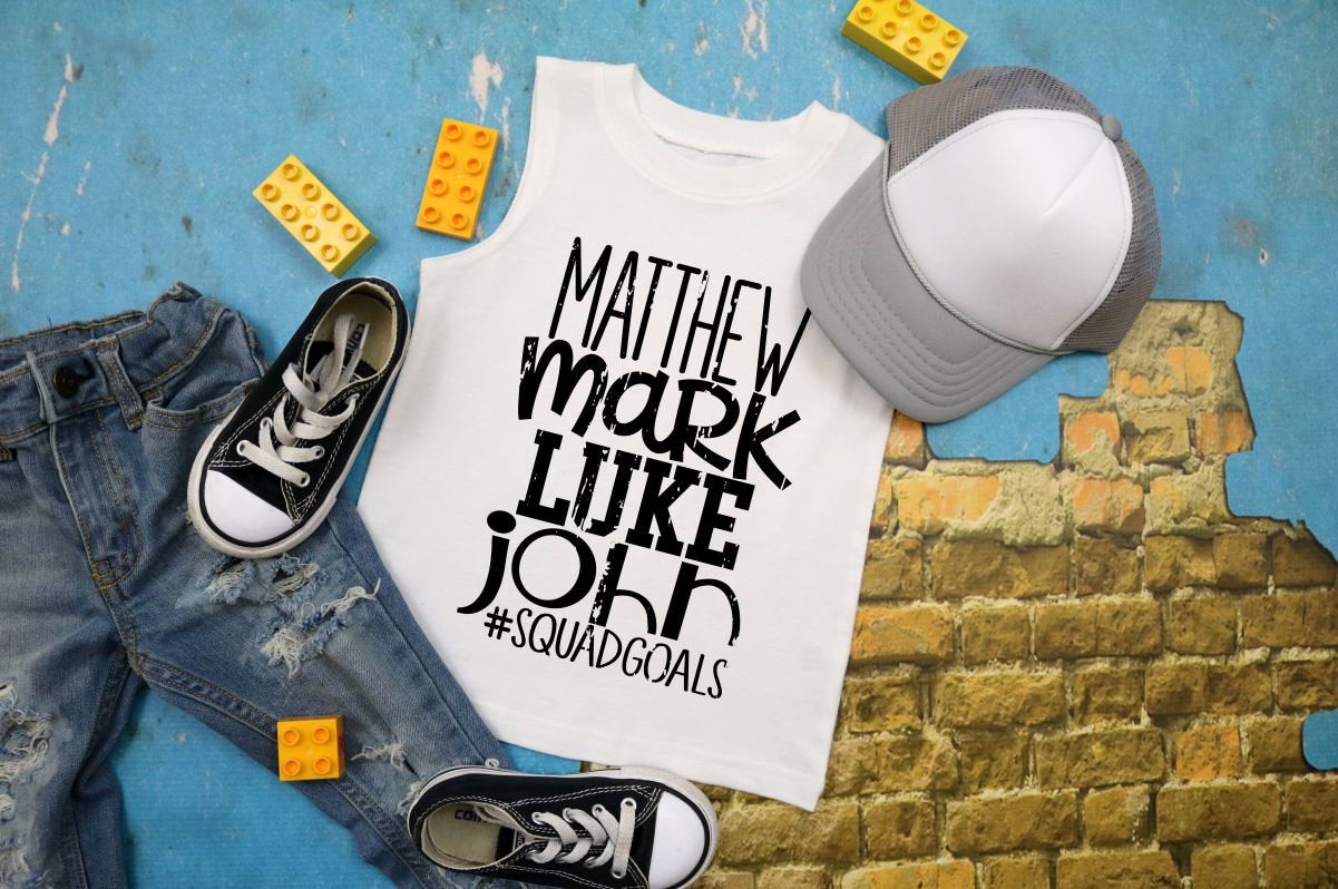 Matthew, Mark, Luke and John kids tee