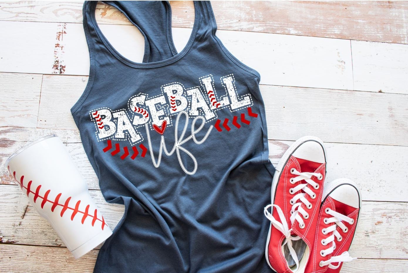 Baseball life, baseball tank, baseball shirt, womens baseball shirt, sports shirt, ladies sports tee, baseball, gift for sports mom