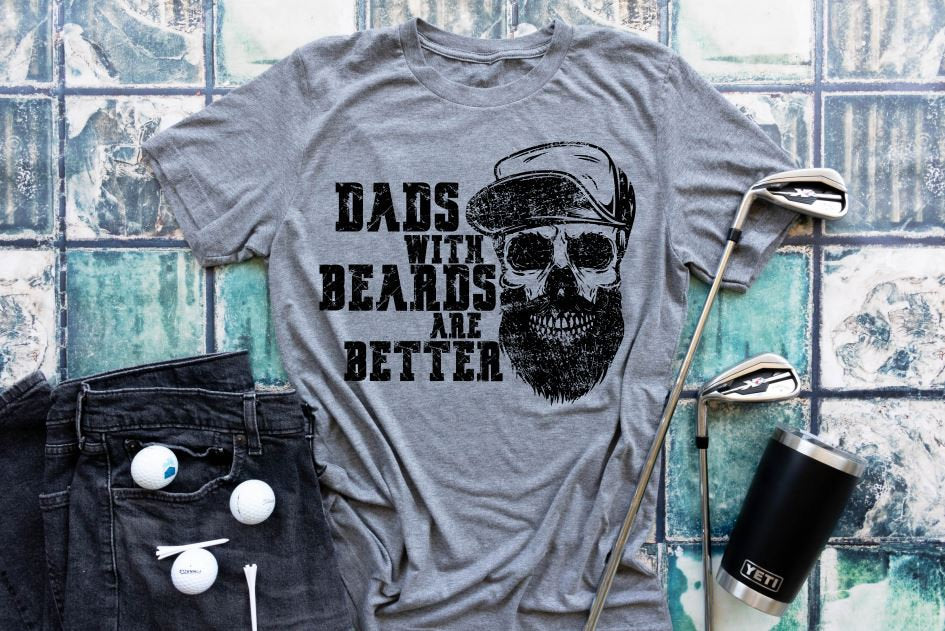 Beard shirt, dads with beards, Fathers Day shirt, Dad shirt, funny dad tee, gift for dad, funny tee, mens shirt, daddy gift, gift from wife
