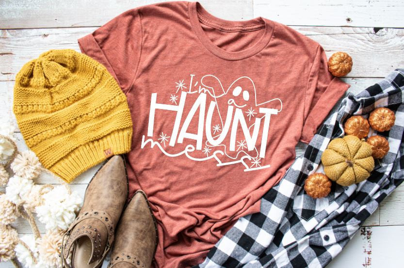 Halloween shirt, Haunt mess, ghost shirt, hot mess tee, mom Halloween shirt, mom shirt, funny Halloween tee, Halloween 2020, scary tee,