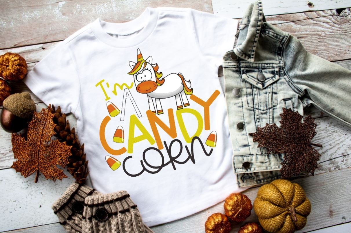 Im a candy corn Halloween tee