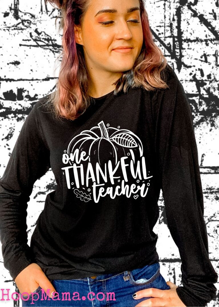 Thankful Teacher tee