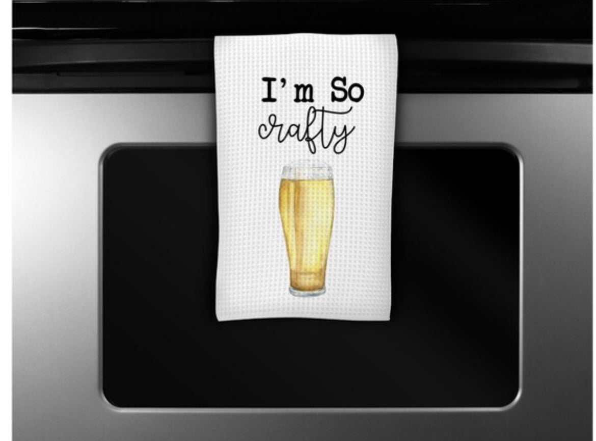 Personalized Beer towels