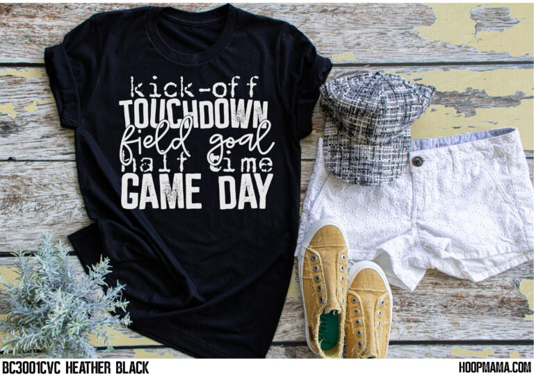 Short sleeve football love tee