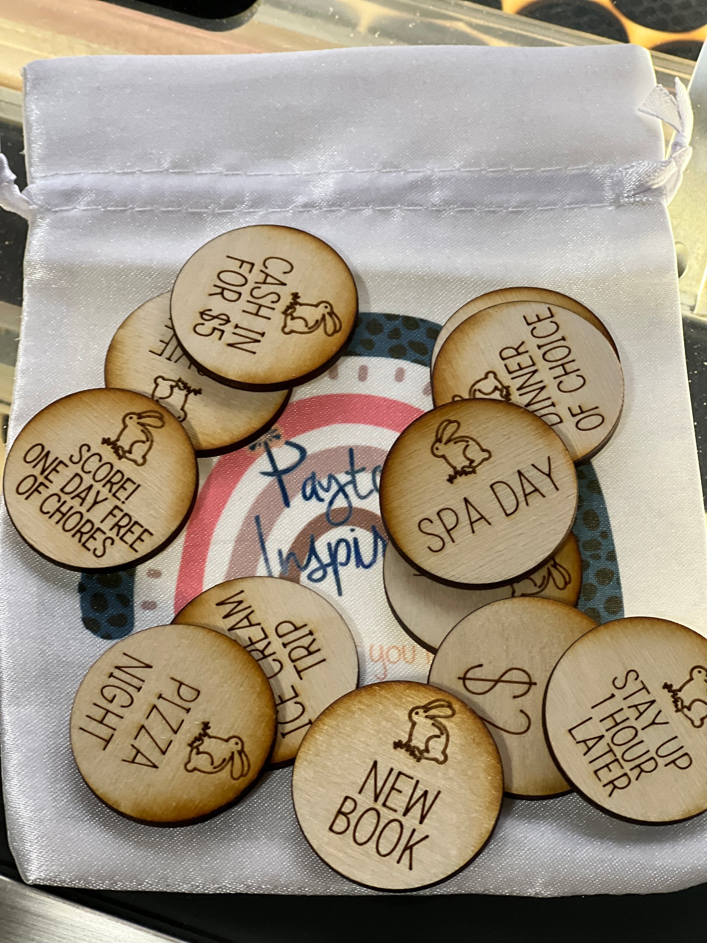 Easter tokens