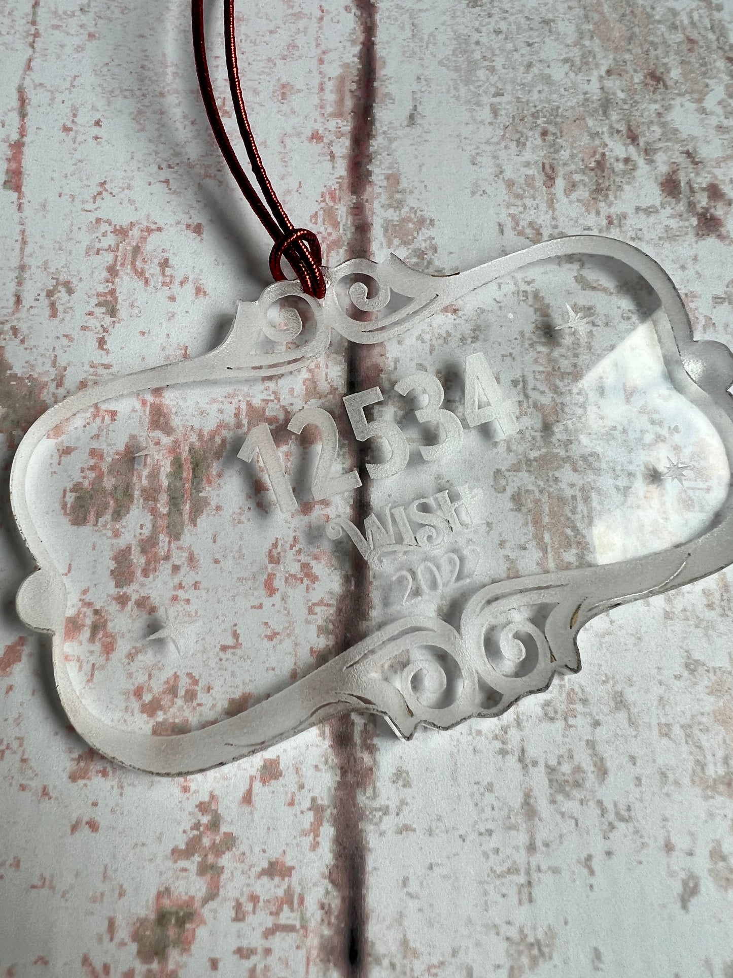 Wish door plate ornament