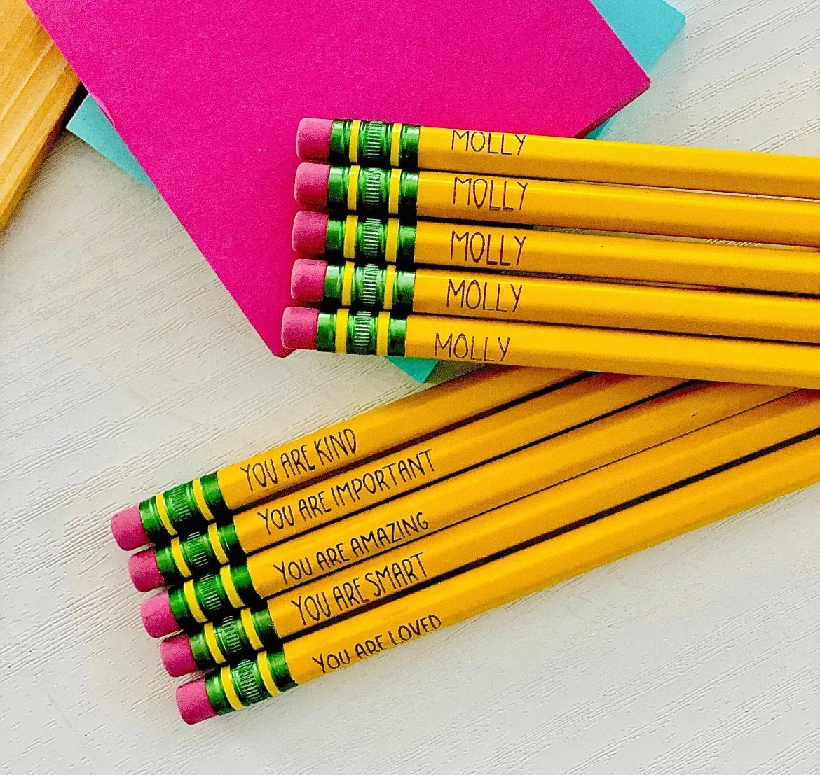Custom name pencils