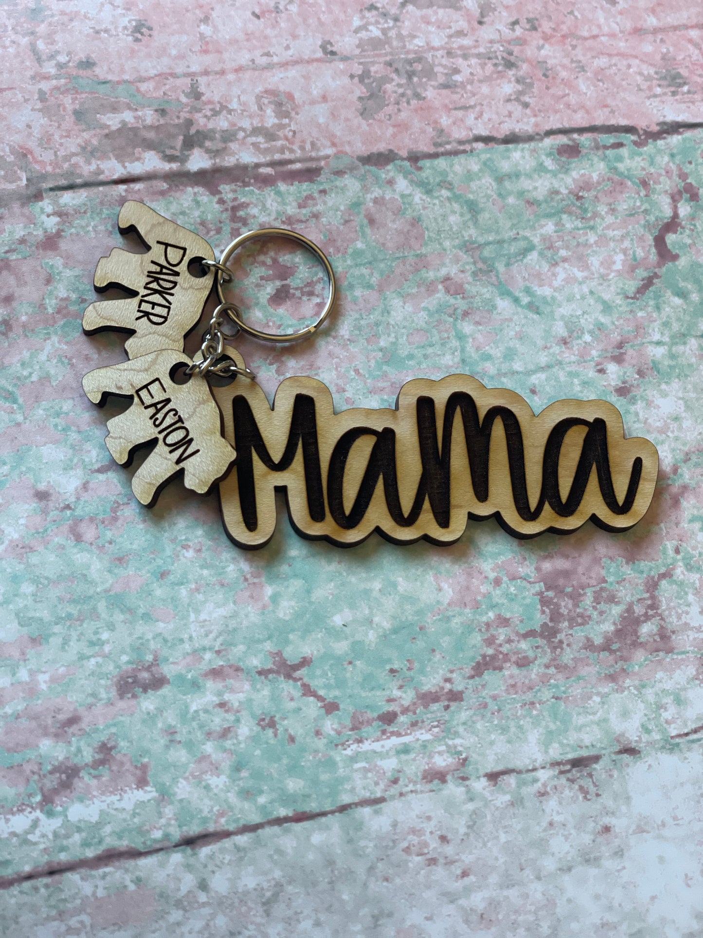 Mama Bear keychain