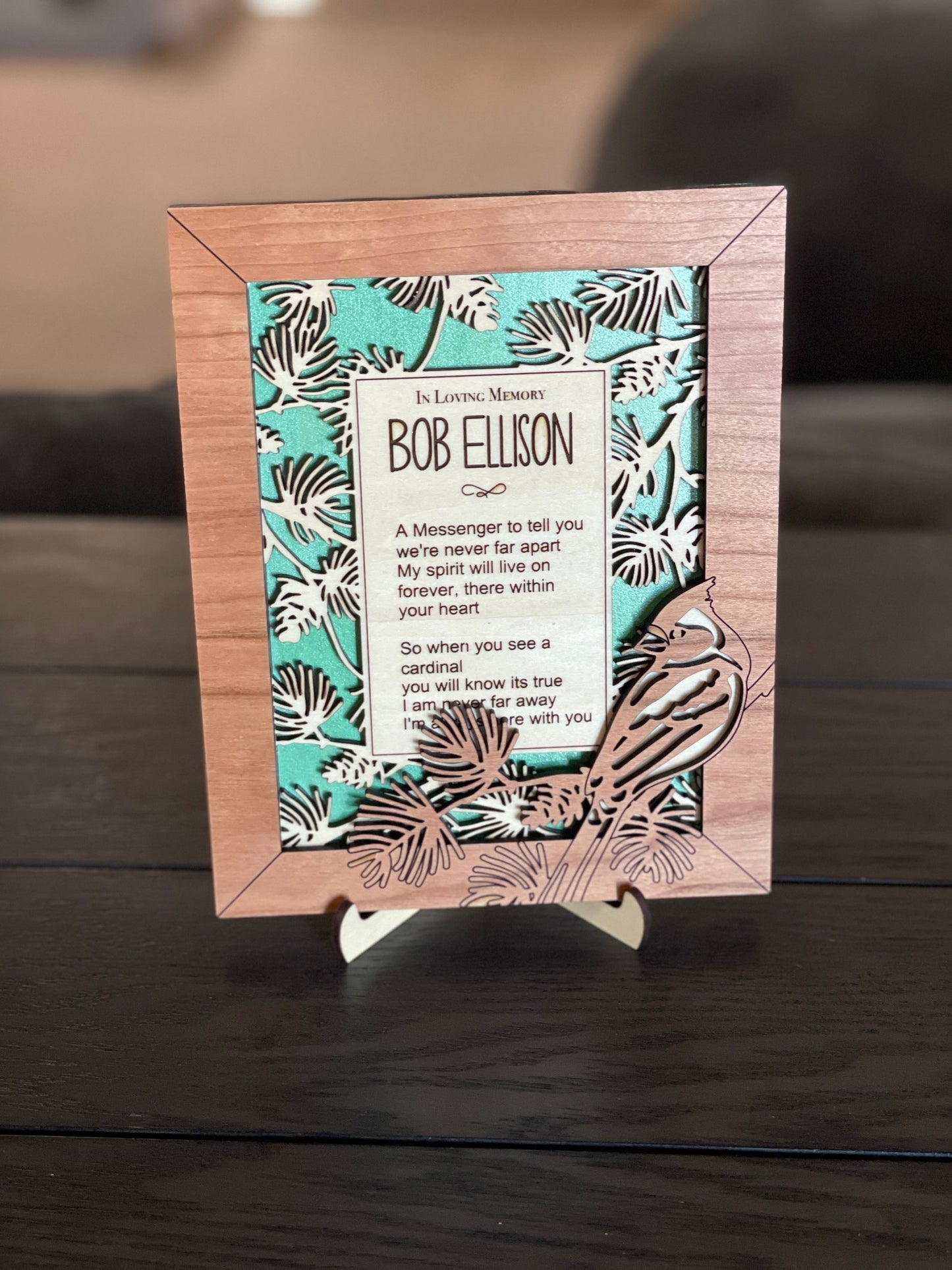 Personalized Memorial frame