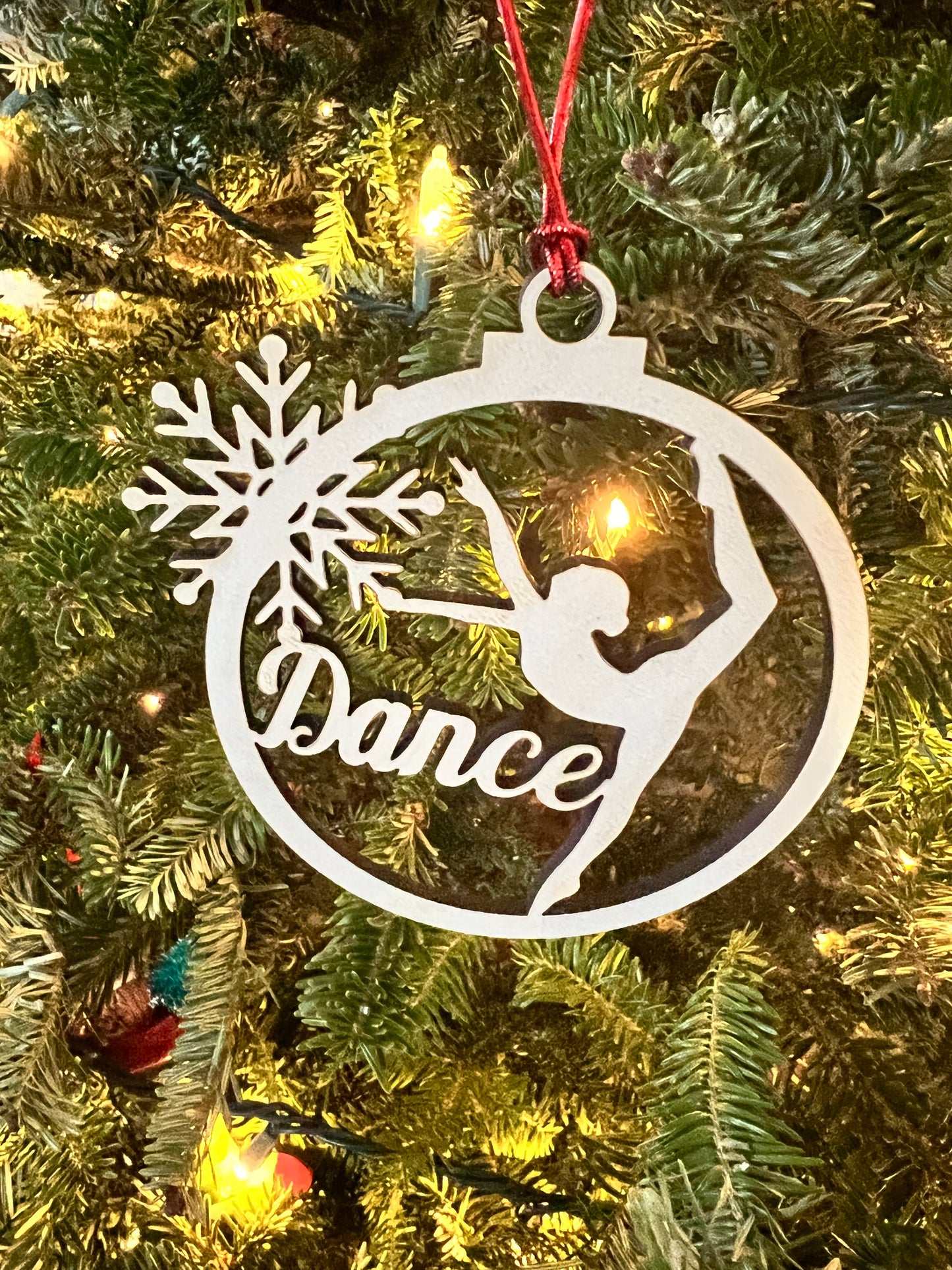 Dance Wood ornament