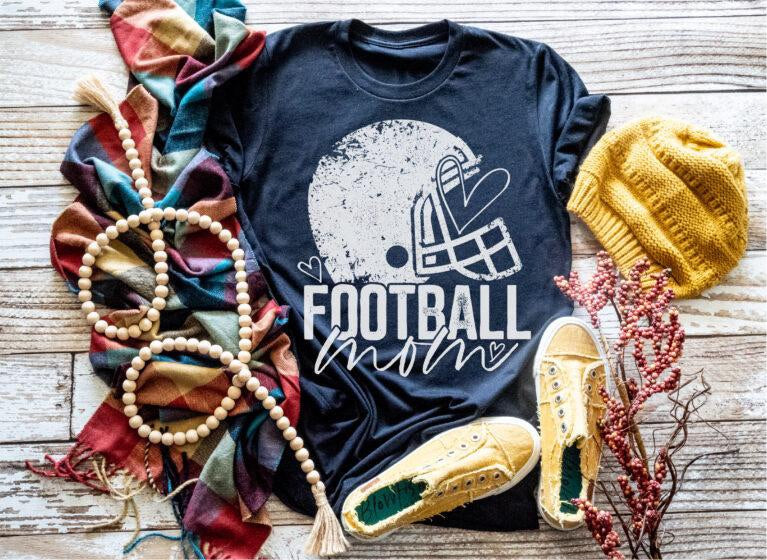 Football Mom tee