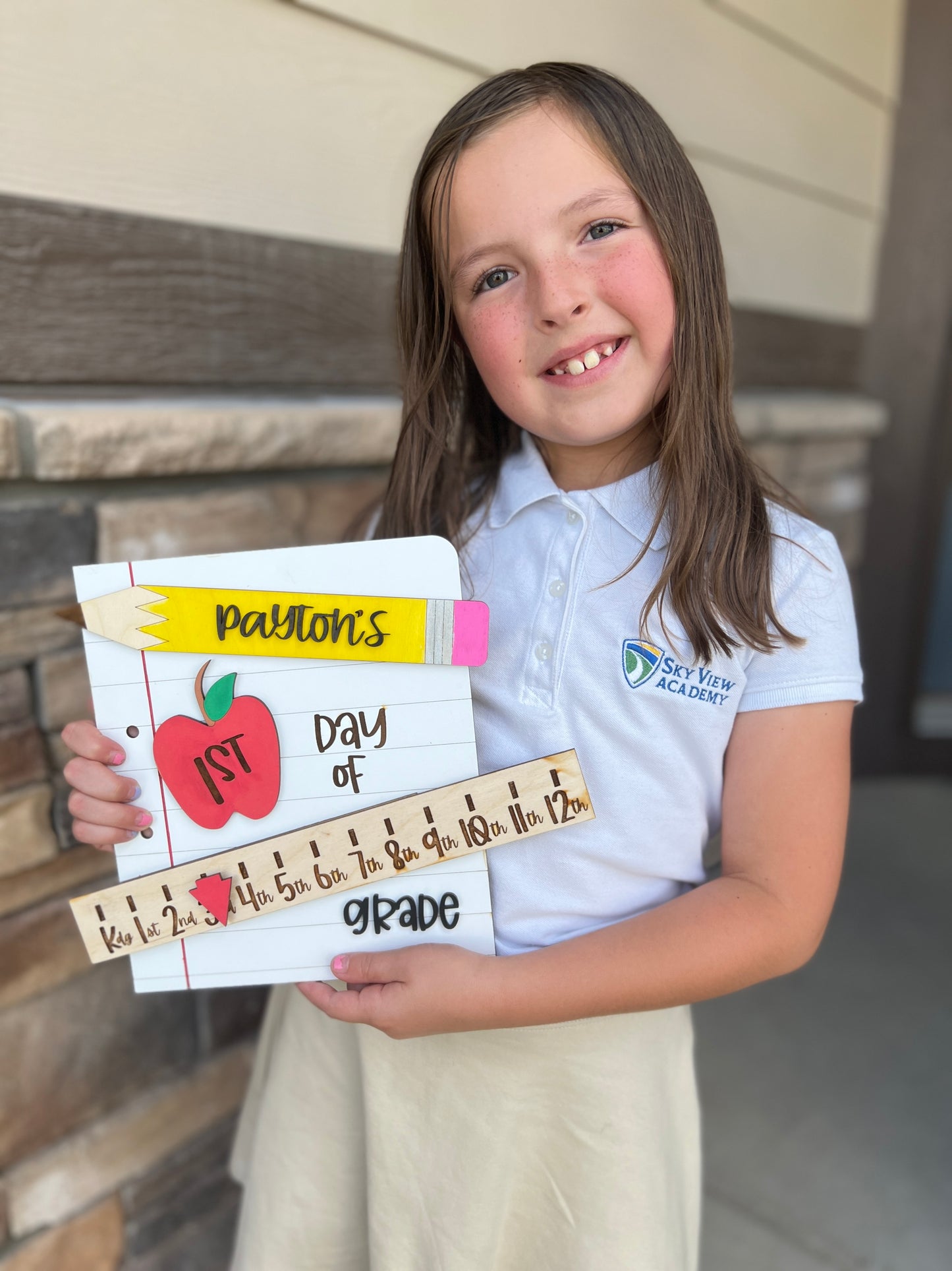 1st/last/100th day of school sign