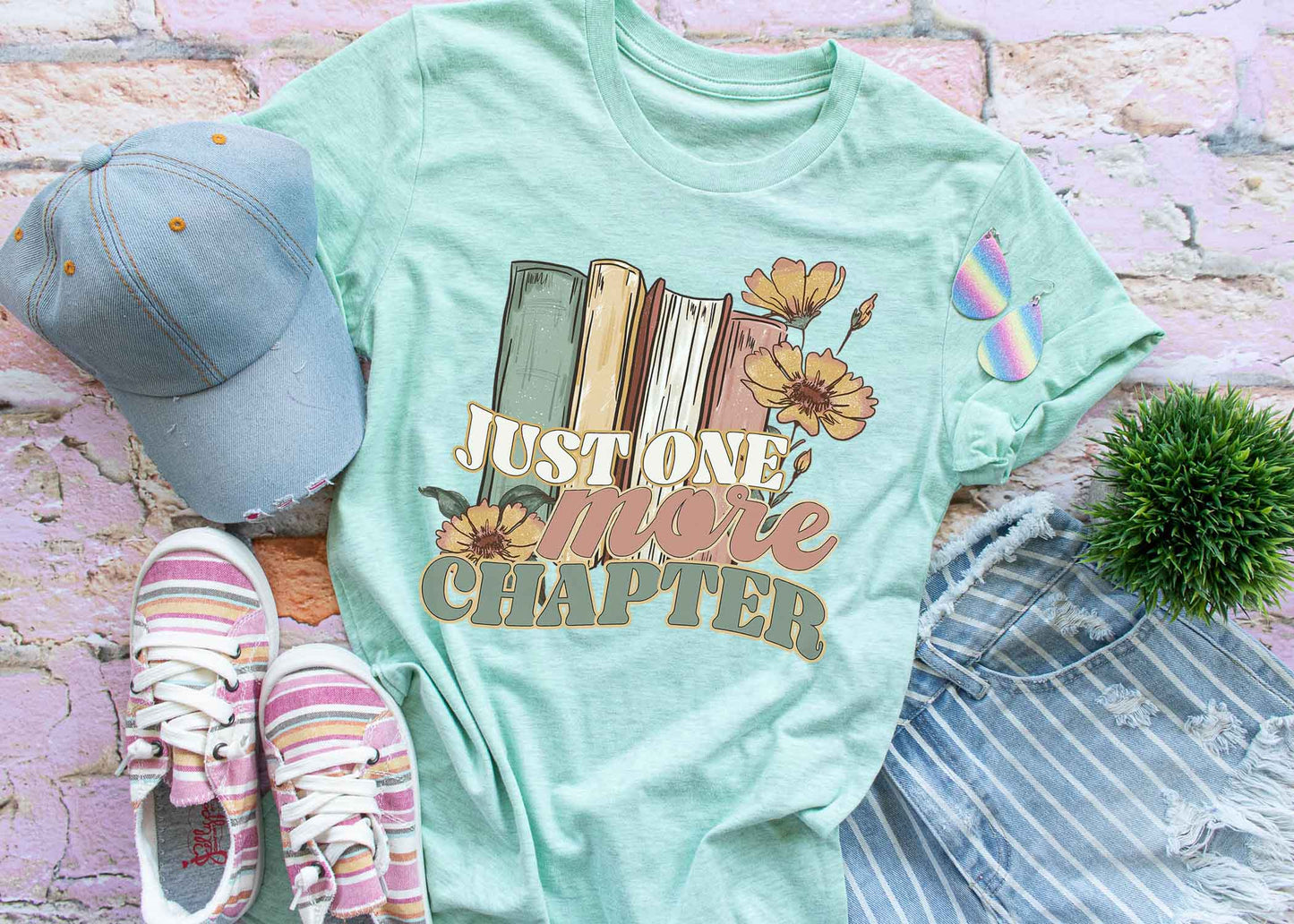 Just one more chapter-Full color tee