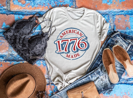 American Made 1776 fourth of July Tee