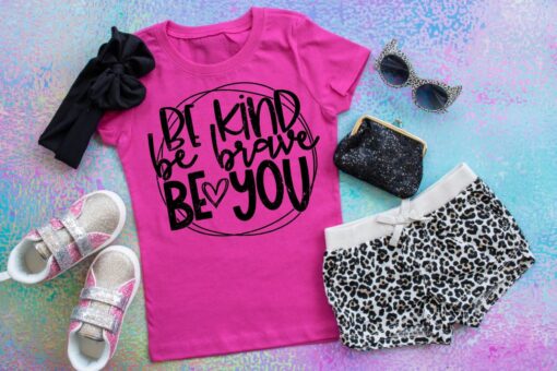 Be KIND Be BRAVE be YOU YOUTH shirt