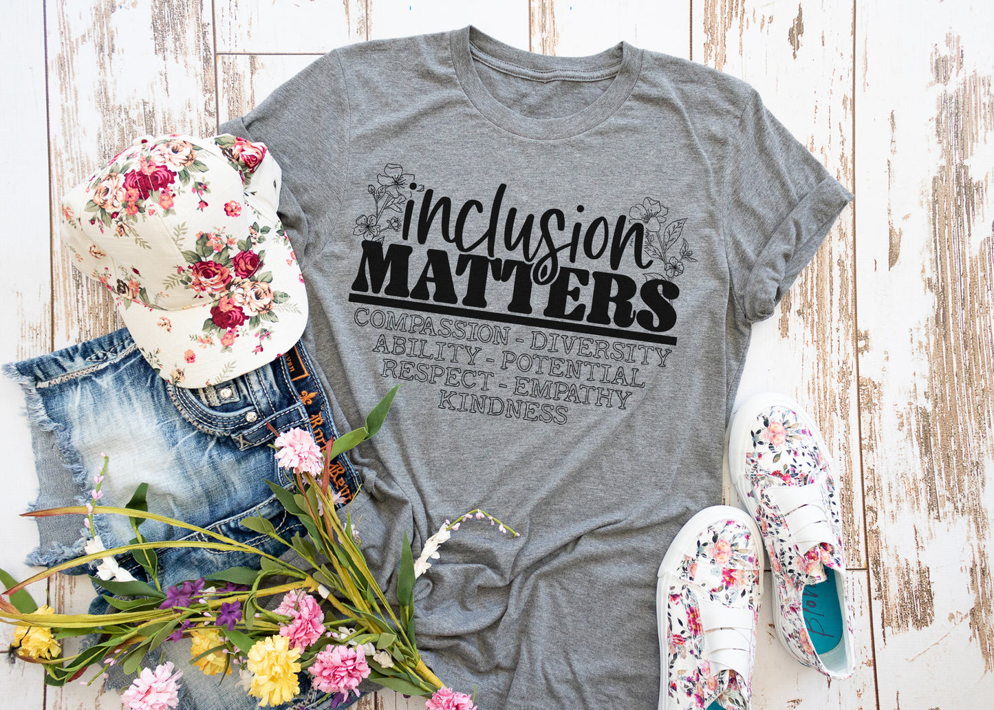 Inclusion matters tee