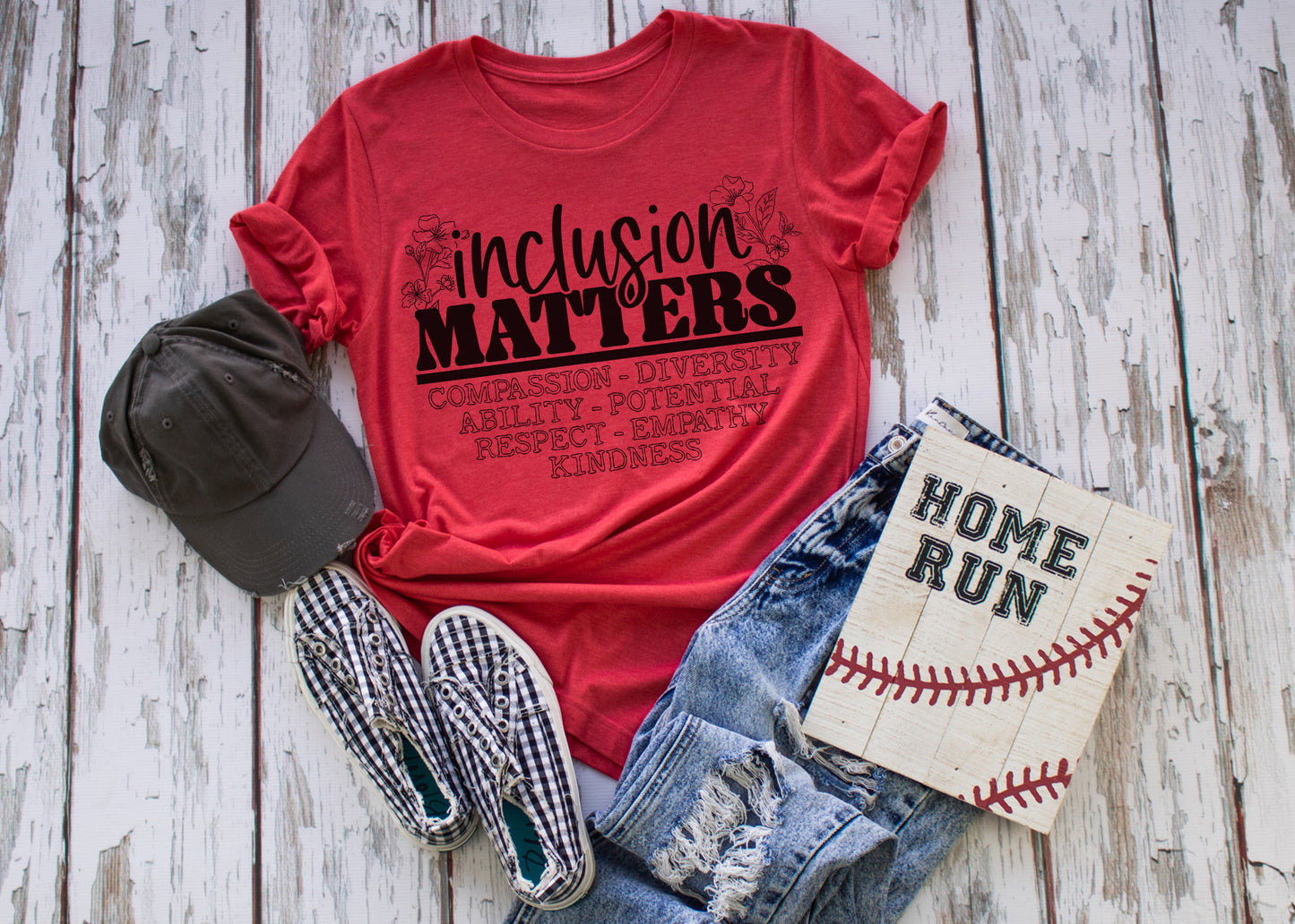Inclusion matters tee