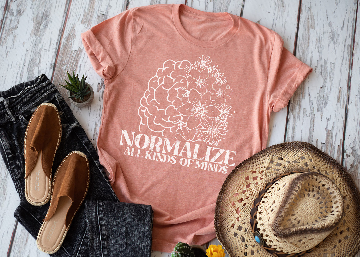 Normalize all types of minds tee