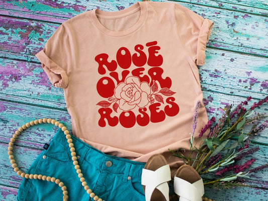 Rose' over roses