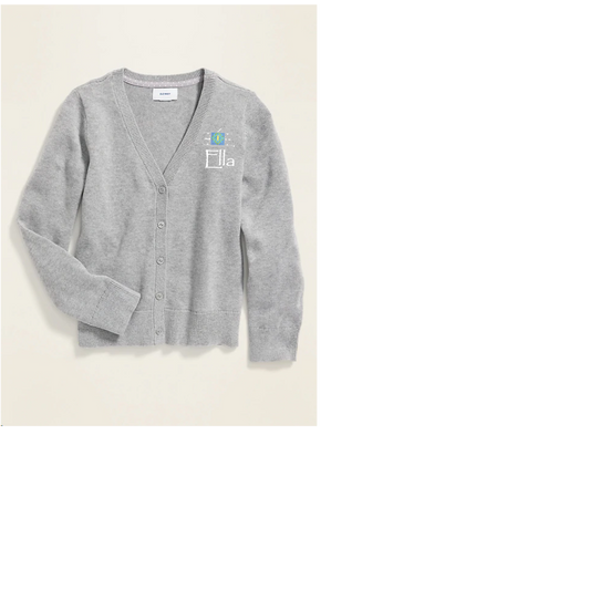 Seeds Academy Uniform-Girls sweater (Grey)