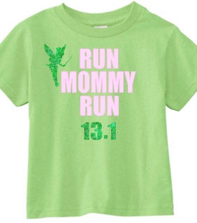 Kids Tinkerbell marathon shirt