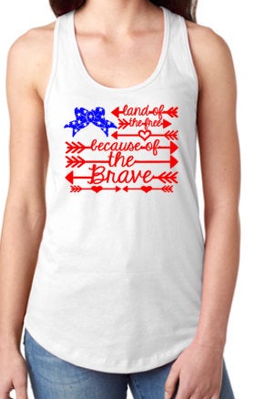 Womens 4th of july tank top, land of the free,independance day shirt,'merica shirt, patriotic tee,red white and blue shirt,stars and stripes