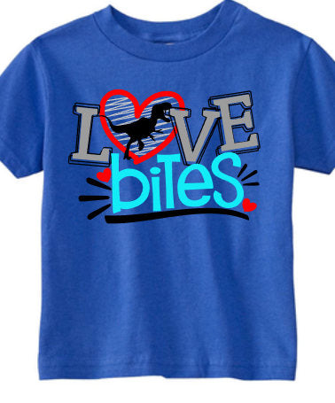 Valentines dinosaur shirt