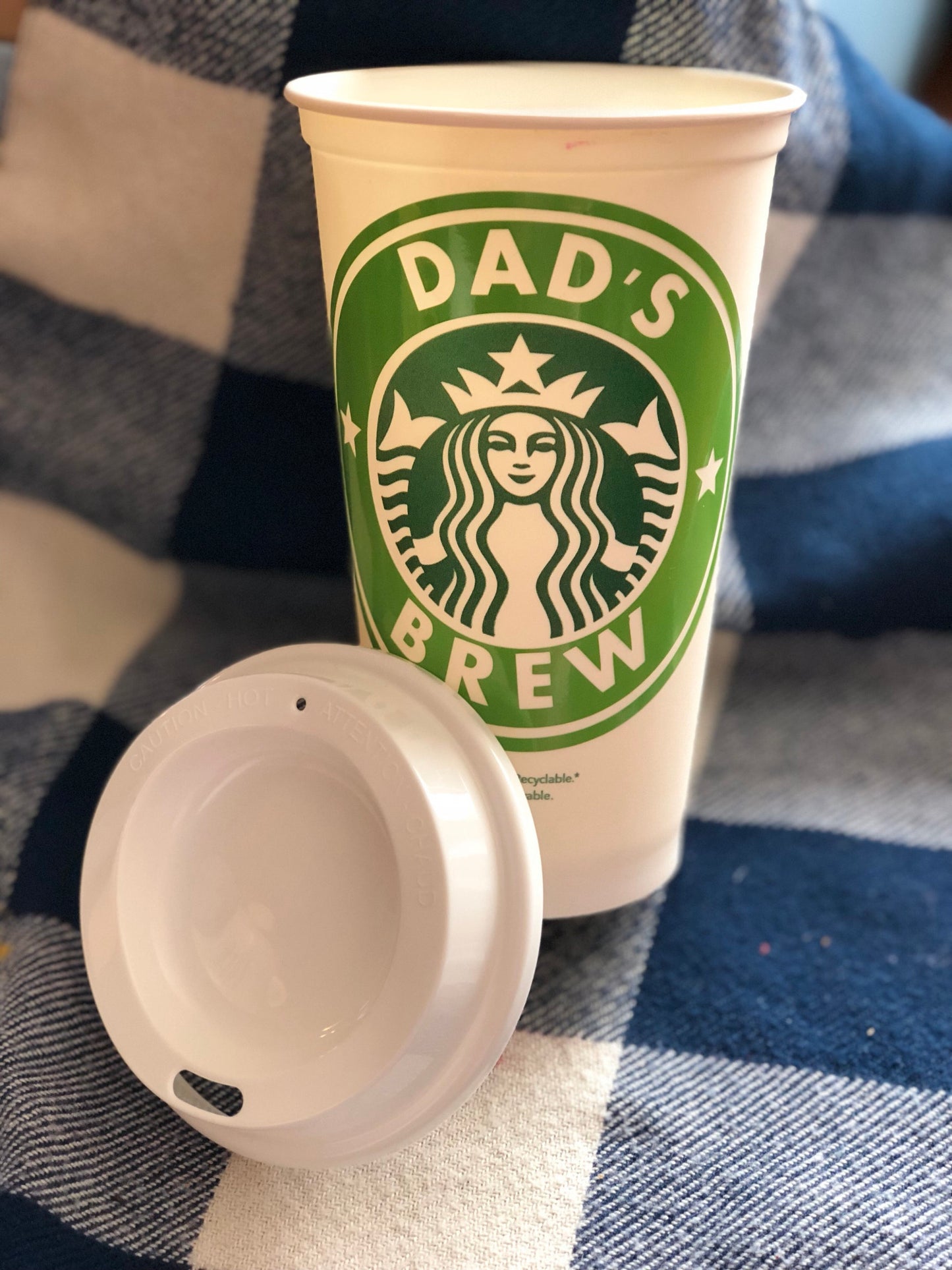 Dad cup, starbucks cup, fathers day gift, daddy gift, gift for him, personalized cup, coffee mug, grandpa gift, bonus dad, dad from daughter