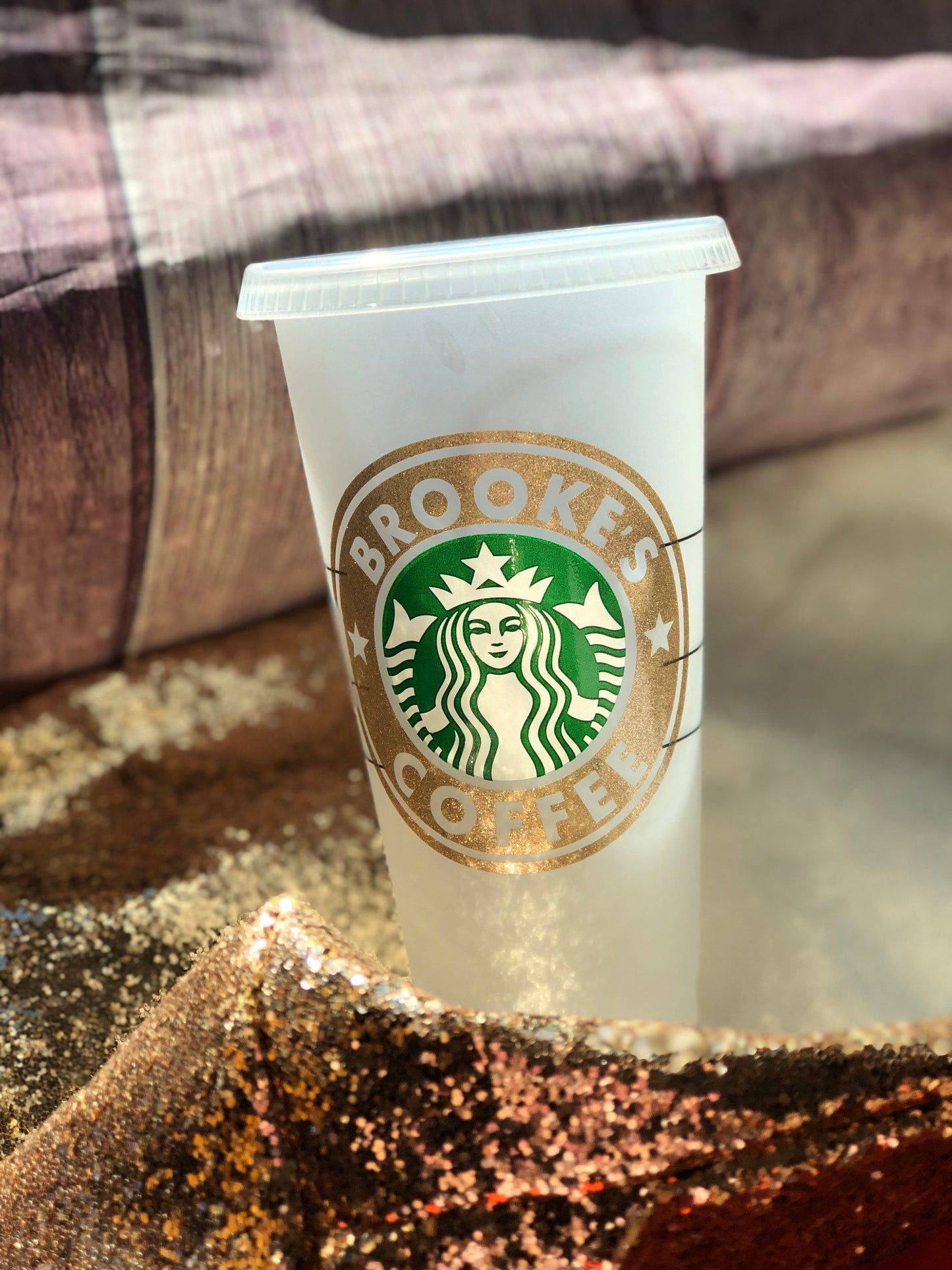 Starbucks cup, cold starbucks cup, personalized starbucks cup, venti cup, teacher gift, gift for her, glitter cup, reusable, bpa free