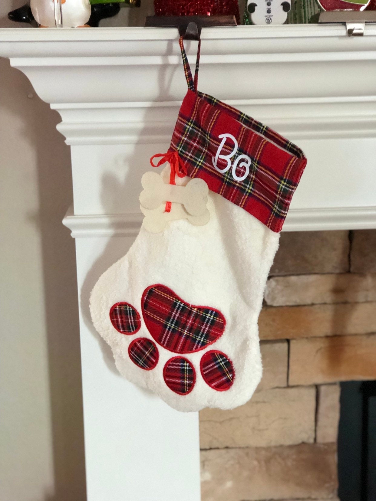 Cat and Dog pet stockings