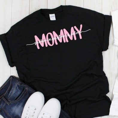 Mom shirt with names