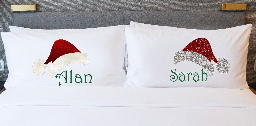 Set of 2 Christmas pillowcases