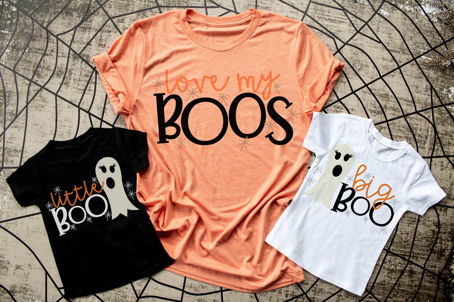Matching Halloween shirts, mom shirt, Boos shirt, big boo, little boo, family Halloween shirts, mom and me shirt, kids Halloween shirt