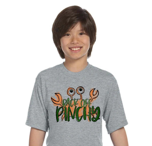 boys st patricks day shirt, back off pinchy, pinch proof, green shirt, boys funny shirt, kids st pattys day tee, lucky shirt, shamrock shirt