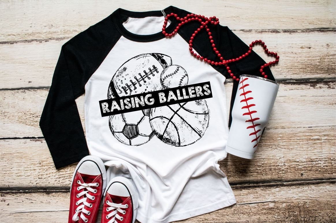 Basketball shirt, raise them right, baller shirt, baseball tee, baseball shirt, basketball mom, sports shirt, raglan, sports tee, play ball,