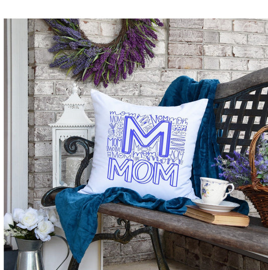 Mom decorative pillow
