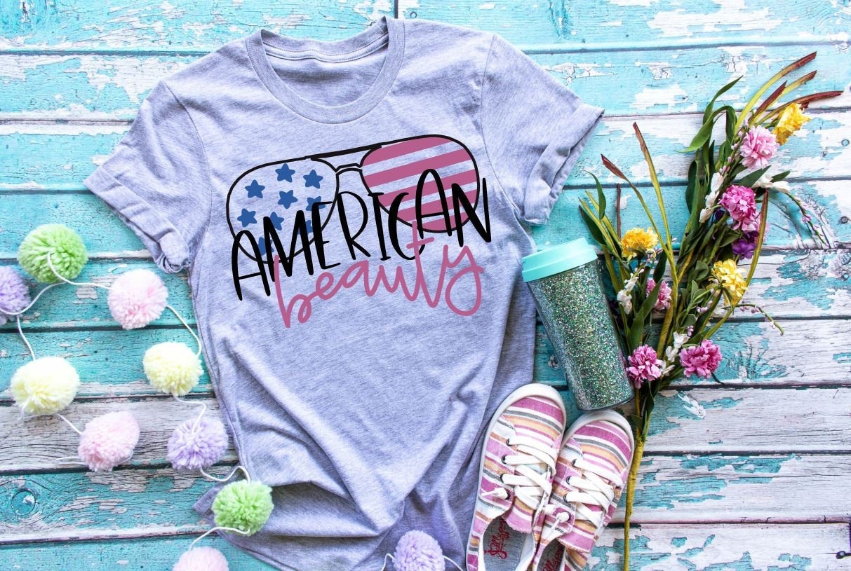 America shirt, American beauty, independance shirt, fourth of July, proud american tee, red white and blue tee, flag shirt, stars and stripe