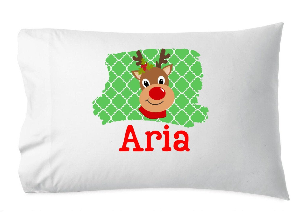 Christmas Reindeer pillowcases