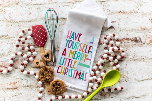 Have yourself a merry Christmas towel