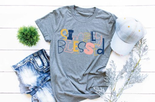 Simply blessed tee